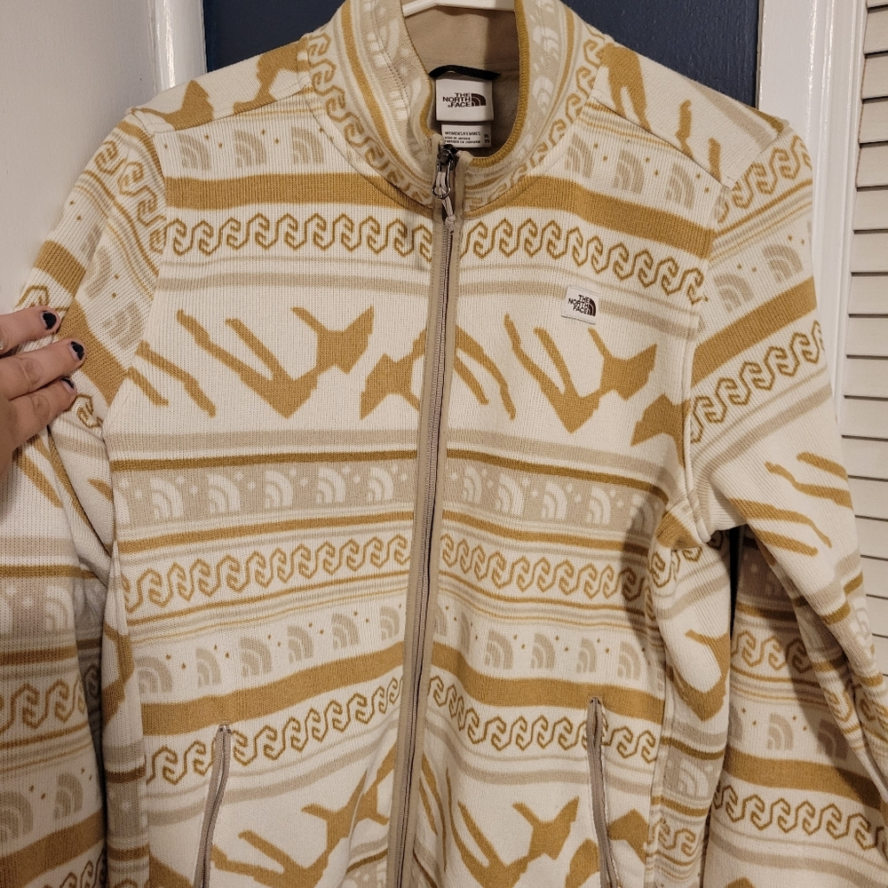 North Face Cresent full zip sweatshirt